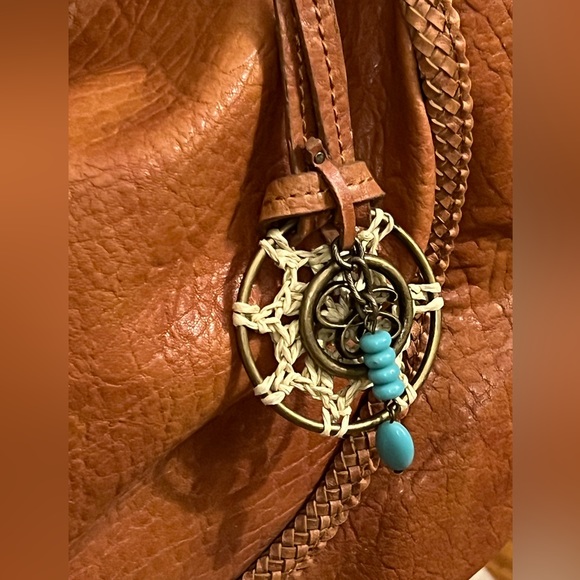 Jessica Simpson cognac, western style Shoulder Bag - Picture 2 of 7